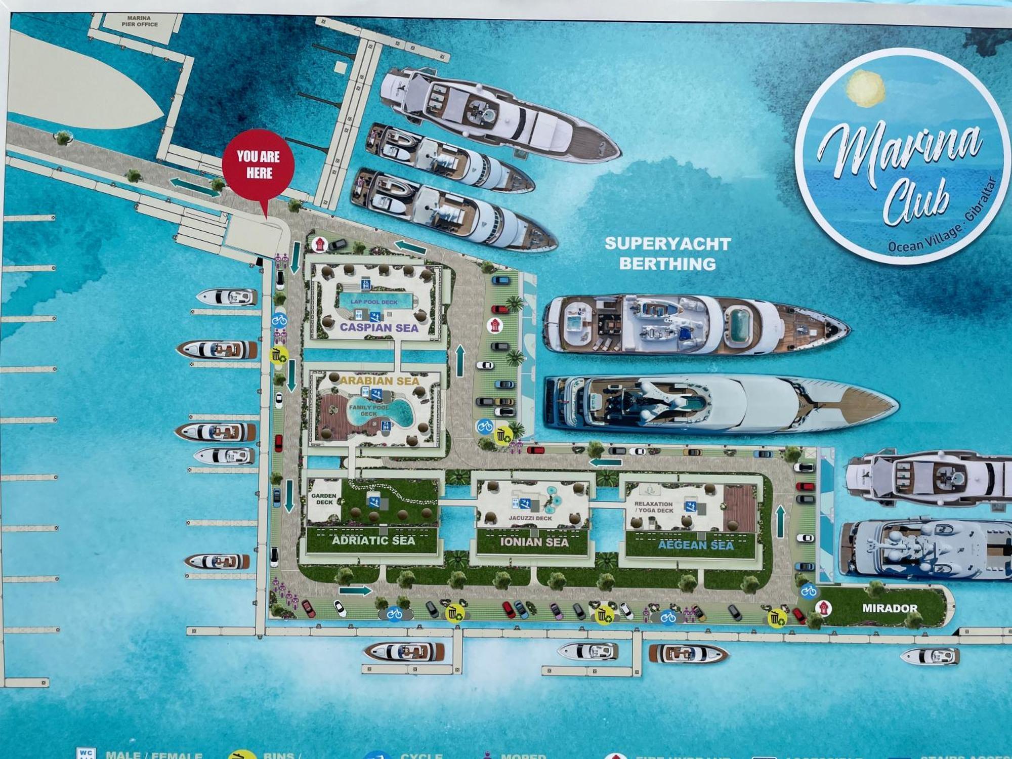 Deluxe Marina View Seafront Gibraltar Stay Exteriör bild